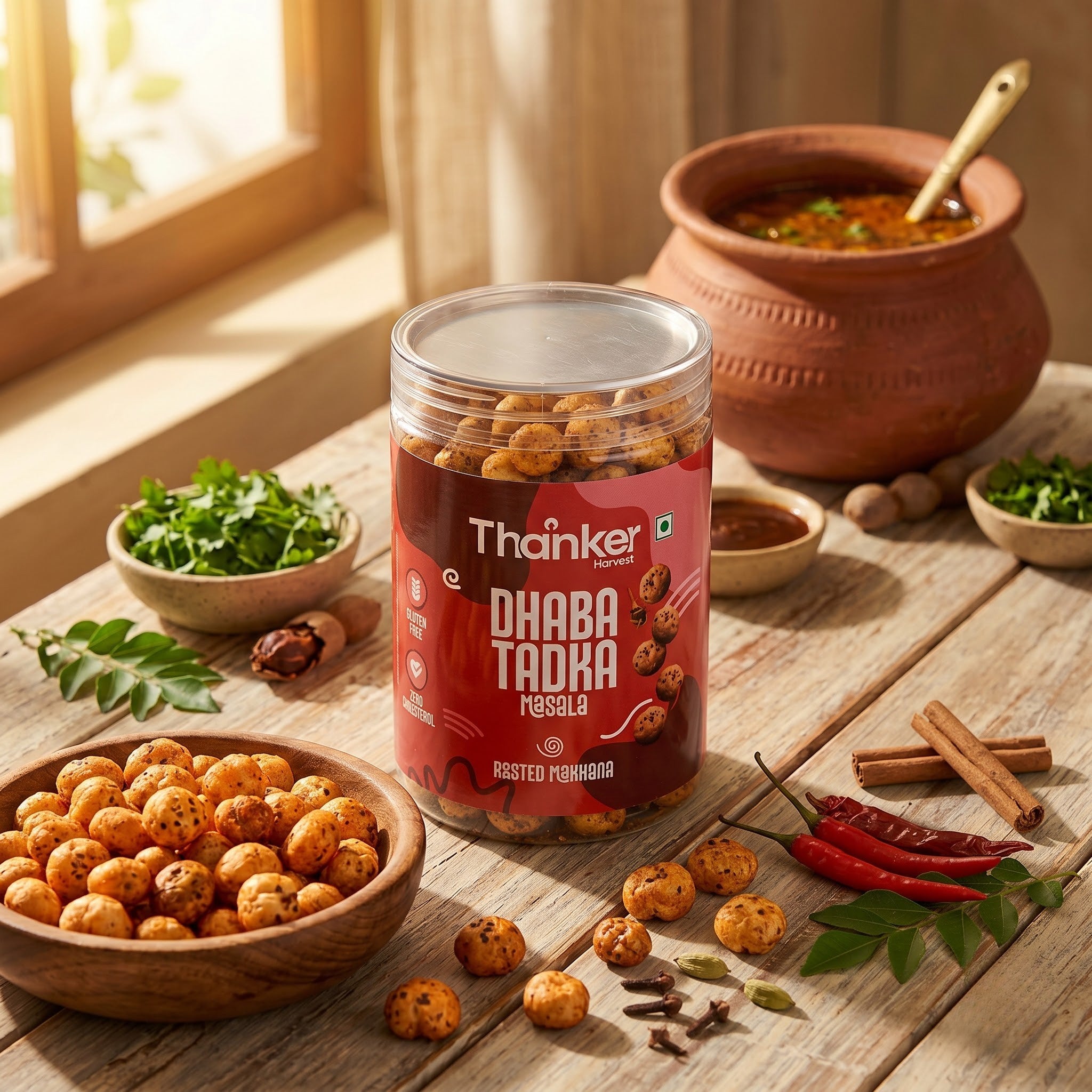 Dhaba Tadka Masala Makhana