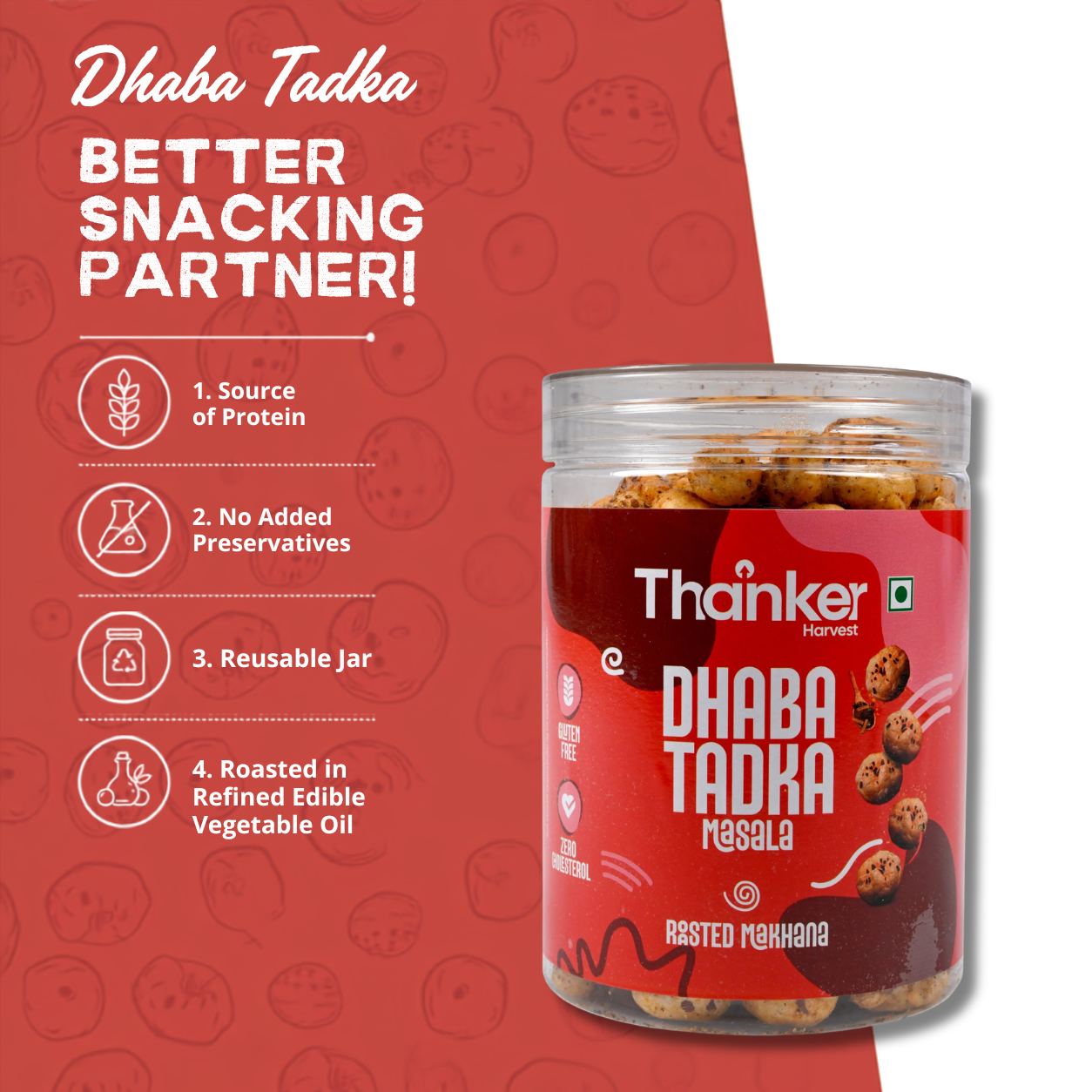 Dhaba Tadka Masala Makhana